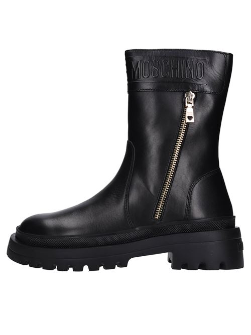 Stivaletti in pelle LOVE MOSCHINO | JA24245G0LIA0000NERO